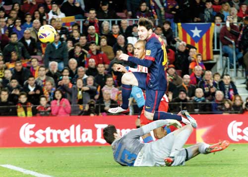 Messi đang giúp Barca thi đấu ở một đẳng cấp khác so với tất cả các đội còn lại ở La Liga