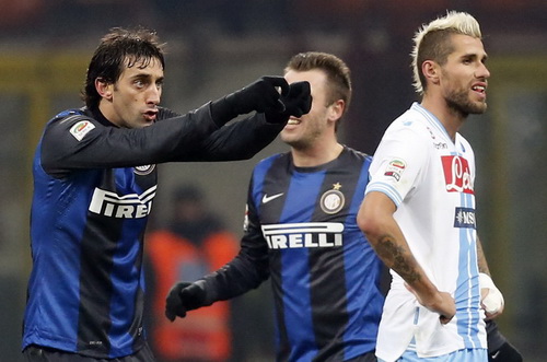Inter Milan thắng Napoli 2-1 tại Serie A