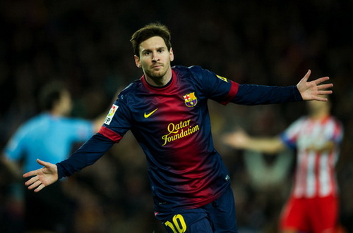 Lionel Messi gia hạn hợp đồng với Barcelona