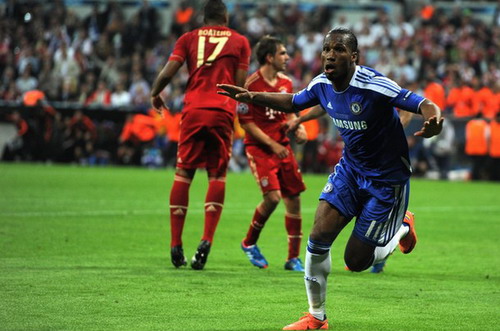 Drgoba giúp Chelsea đánh bại Bayern Munich trong trận chung kết Champions League