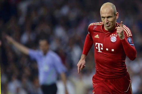 Robben đã gia hạn hợp đồng với Bayern Munich đến năm 2015