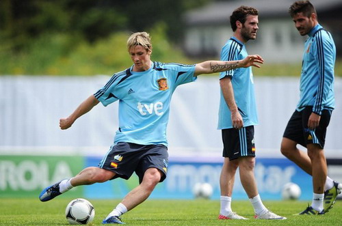 Fernando Torres của tuyển Tây Ban Nha