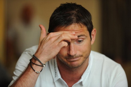 Frank Lampard bị loại khỏi Euro 2012