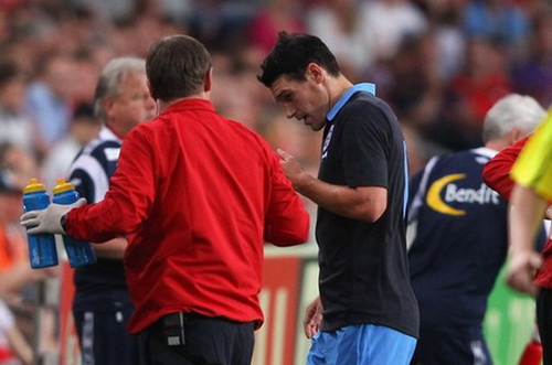 Gareth Barry bỏ lỡ Euro 2012 vì chấn thương