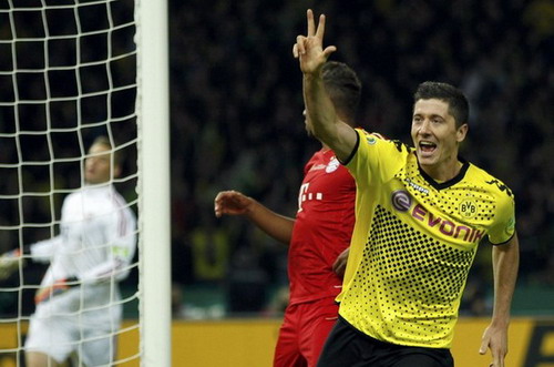 Tiền đạo Robert Lewandowski của tuyển Ba Lan