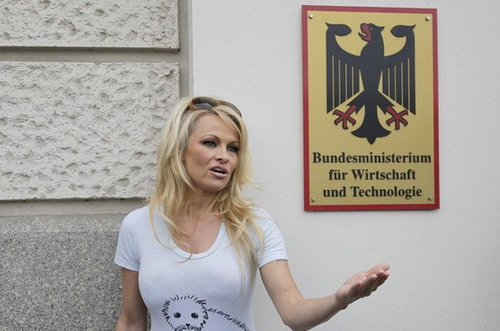 Pamela Anderson yêu cầu UEFA có biện pháp bảo vệ vật nuôi vô gia cư tại Ukraine