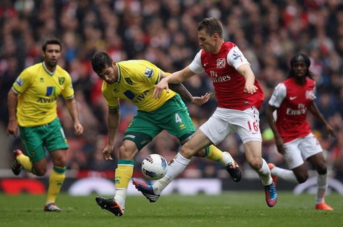 Norwich đã cầm chân Arsenal ngay tại Emirates