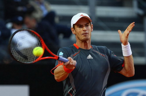 Andy Murray khởi đầu khó khăn tại Rome Masters 2012
