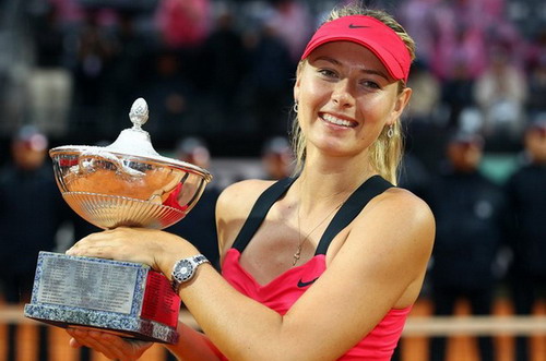 Maria Sharapova vô địch Rome Masters 2012