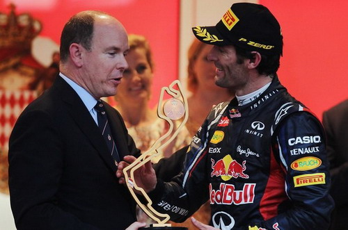 Mark Webber giành chiến thắng tại Monaco Grand Prix 2012