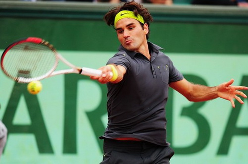 Roger Federer giành quyền vào bán kết Roland Garros 2012