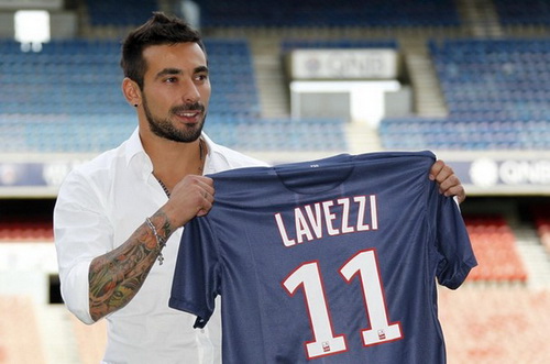 Ezequiel Lavezzi sang PSG