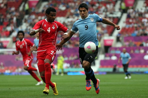 Olympic Uruguay thắng Olympic UAE 2-1