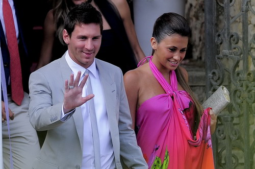 Lionel Messi dự đám cưới Andres Iniesta