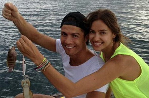 Cristiano Ronaldo và bạn gái Irina Shayk