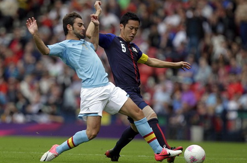 Tuyển Olympic Tây Ban Nha gây thất vọng khi để thua Olympic Nhật Bản 0-1