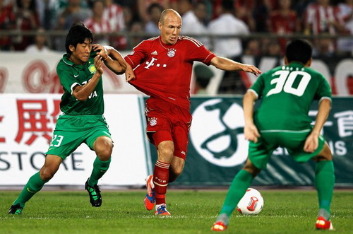 Bayern Munich thắng Guoan Bắc Kinh 6-0