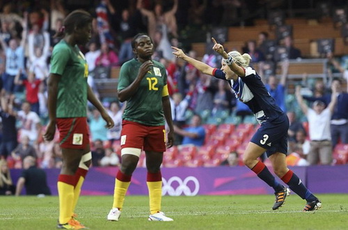 Tuyển nữ Vương quốc Anh thắng Cameroon 3-0