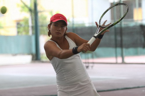 Đài Trang quyết tâm theo đuổi quần vợt chuyên nghiệp
