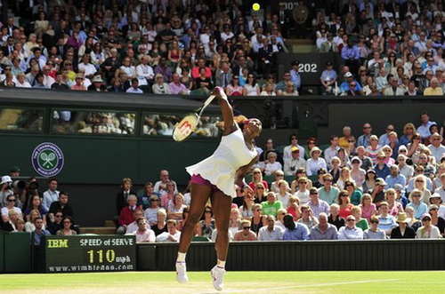 Serena Williams vào chung kết Wimbledon 2012