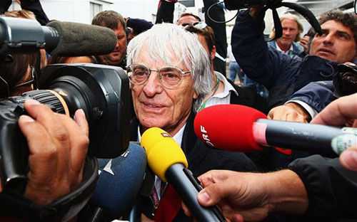 Ông trùm giải đua xe công thức 1 thế giới Bernie Ecclestone 