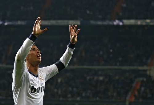 Tiền đạo Cristiano Ronaldo của Real Madrid