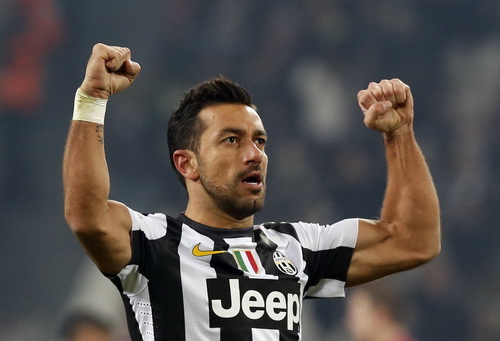 Tiền đạo Fabio Quagliarella của Juventus