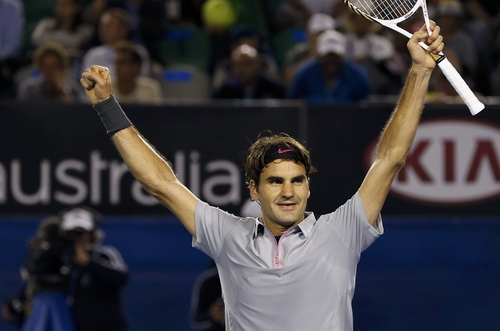 Roger Federer vào bán kết giải Úc mở rộng 2013