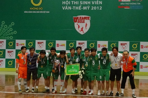 CĐ Bách Việt vô địch Futsal U-League 2012
