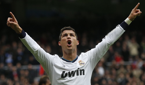Tiền đạo Cristiano Ronaldo của Real Madrid