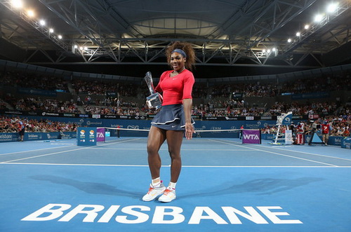 Serena Williams lên ngôi ở Brisbane 2013