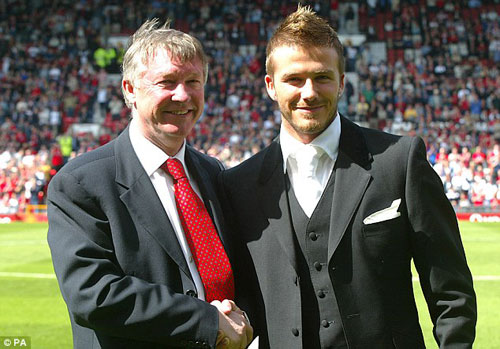 Beckham mời Ferguson làm HLV