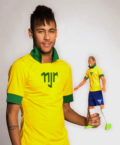 Xuất hiện búp bê Neymar