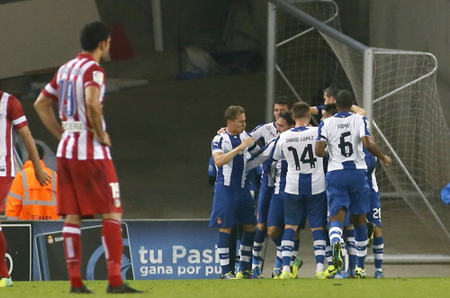 Espanyol thắng Atletico Madrid 1-0 ở vòng 9 La Liga 2013-2014