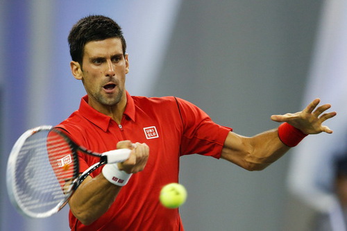 Novak Djokovic giành quyền vào tứ kết Masters Thượng Hải 2013