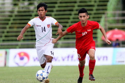 U.21 Myanmar vuột chiến thắng vào phút cuối