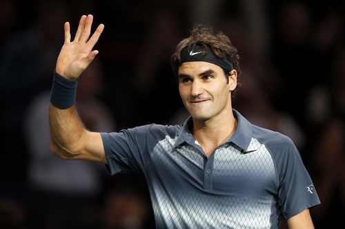 Federer chính thức có vé dự ATP World Tour Finals 2013