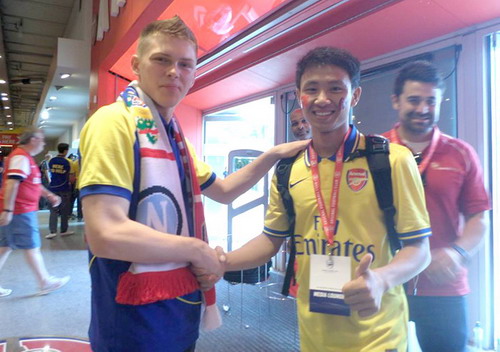 Running Man: “Việt Nam mang lại may mắn cho Arsenal”-1