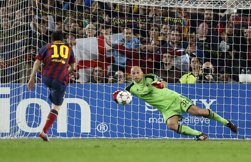 Messi hết ‘tịt ngòi’, Barcelona giành vé đi tiếp-1