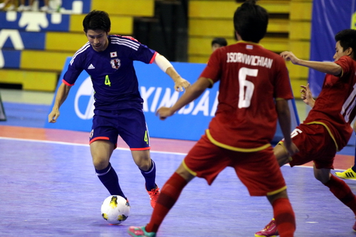 Nhật Bản vượt qua Thái Lan trong trận mở màn giải futsal quốc tế-1