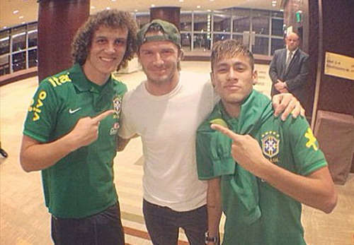 Beckham được tuyển Brazil chào đón nồng nhiệt-4