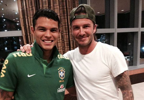 Beckham được tuyển Brazil chào đón nồng nhiệt-2