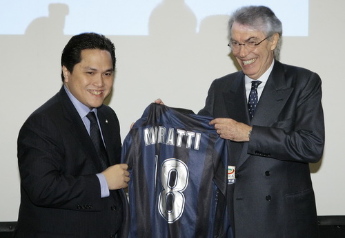 Thohir thay Moratti làm chủ tịch Inter Milan