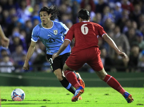 Uruguay giành vé cuối dự World Cup 2014-1
