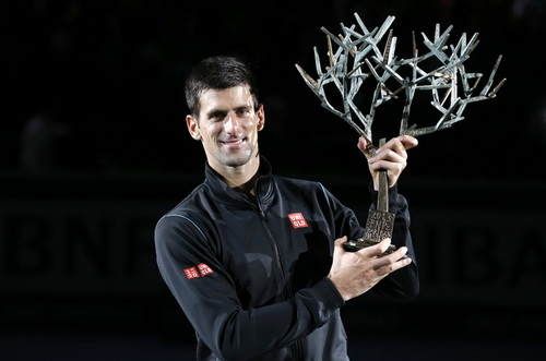 Djokovic lần thứ hai đăng quang Paris Masters