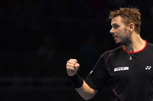 Wawrinka và Del Potro thắng trận khai mạc ATP World Tour Finals-1