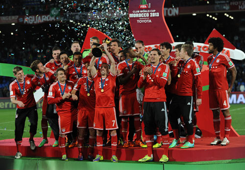 Niềm vui chiến thắng của Bayern Munich tại Cúp thế giới các CLB 2013 d