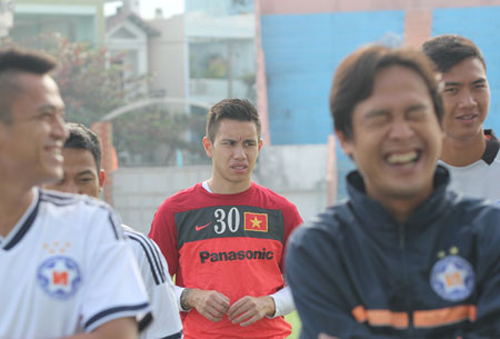 Michal Nguyễn vẫn mặc áo đội tuyển tập ở Đà Nẵng