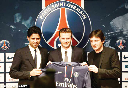 Beckham bất ngờ gia nhập PSG