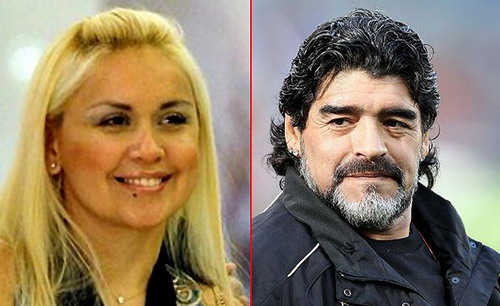 Bạn gái Maradona lại mang bầu
